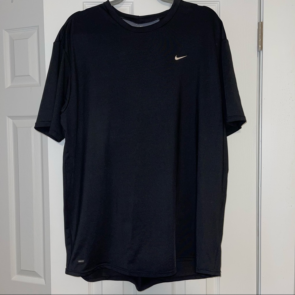 Nike Pro Mens dri-fit black short sleeve top XXL